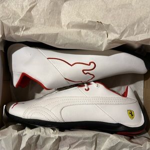 Puma white Future Cat SF Jr Ferrari.